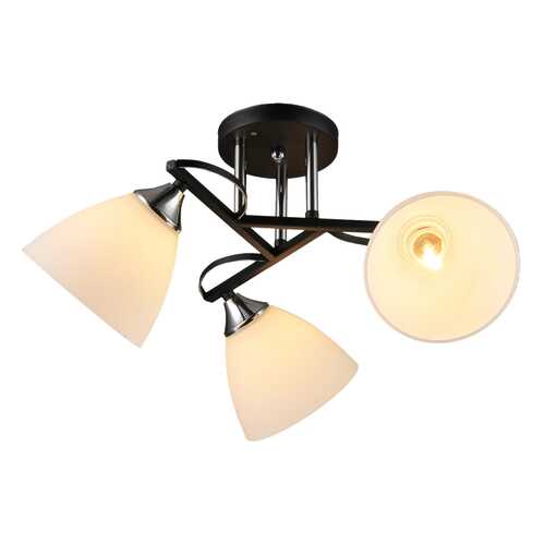 Люстра потолочная 3*60Вт E27 IMEX MD.2980-3-S BK+CH