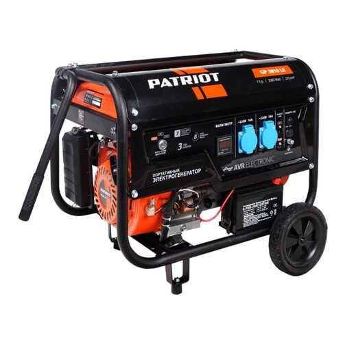 Бензиновый генератор Patriot GP 3810LE 474101550