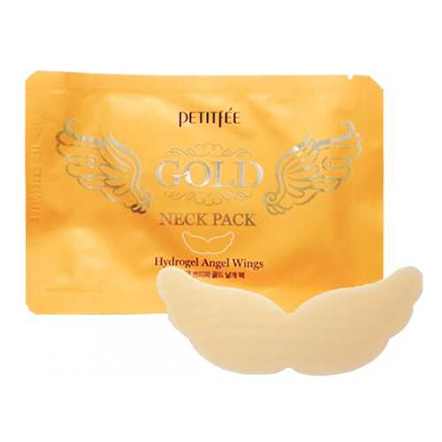 Патч для шеи PETITFEE Gold Neck Pack Hydrogel Angel Wings 10 г