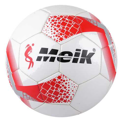 B31236 Мяч футбольный Meik-081-33 2-слоя, TPU+PVC 2.7, 400-410 гр., машинная сшивка