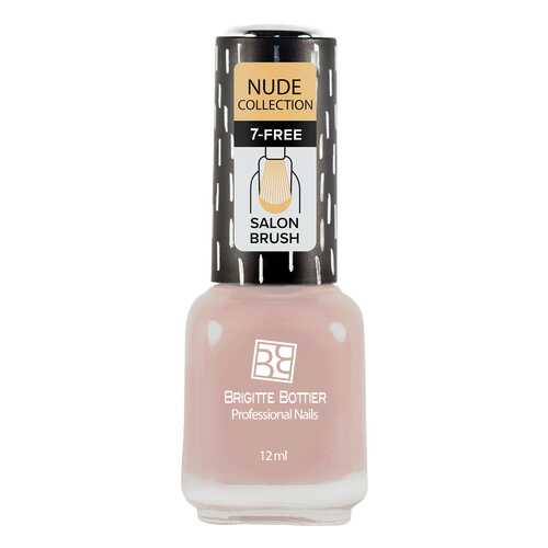 Лак для ногтей Brigitte Bottier Nude Collection тон 186 пудровый, 12мл