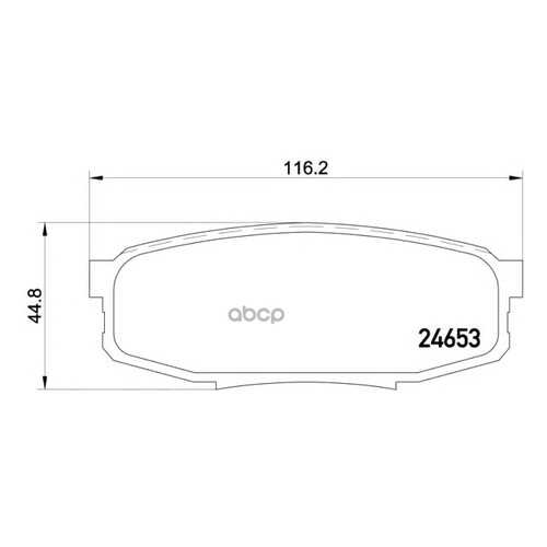 Комплект тормозных колодок MINTEX MDB2936