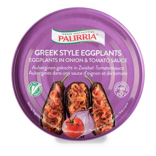 Баклажаны Palirria жареные 280г