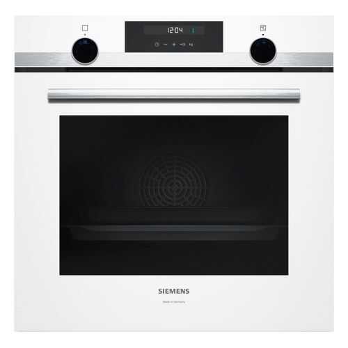 Встраиваемый электрический духовой шкаф Siemens HB517GEW1R White