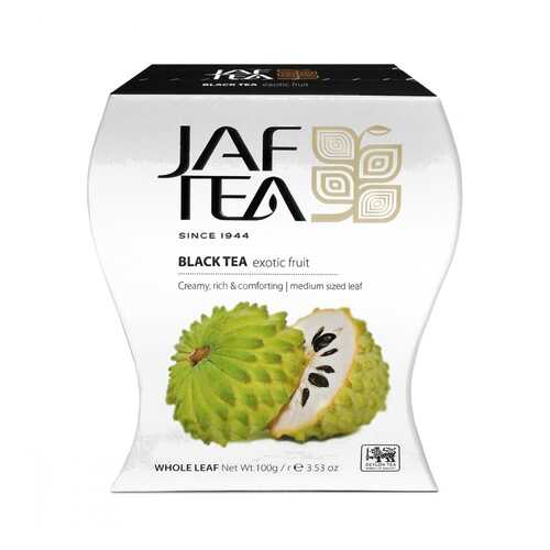 Чай Jaf Tea Exotic Fruit черный листовой с саусепом 100 г