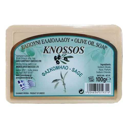 Мыло натуральное Knossos оливковое Шалфей 100 г