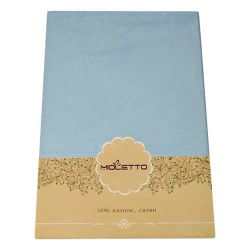 Простыня на резинке MIOLETTO 85-90/200/25 Голубой 90x200 см