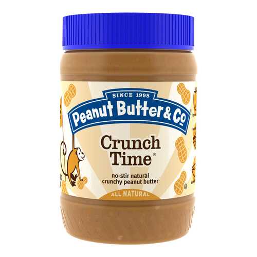 Арахисовая паста Peanut Butter&Co crunch time 454 г