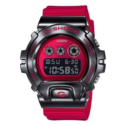 Японские наручные часы Casio G-SHOCK GM-6900B-4ER с хронографом