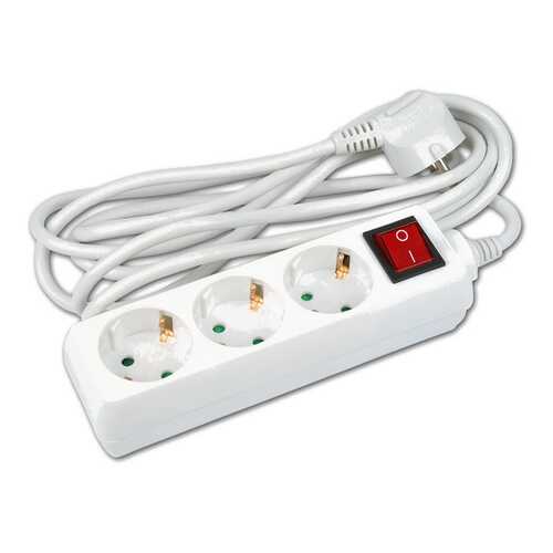 Удлинитель Uniel S-GCD3-3B, 3 розетки, 3 м, White