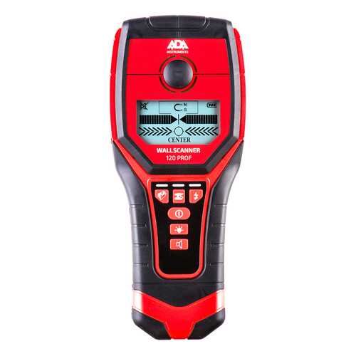 Детектор проводки ADA Wall Scanner 120 PROF