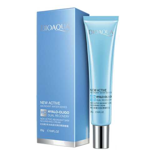 Крем для век BioAqua Hyalo-Oligo Dual Recovery Nourishing 20 мл