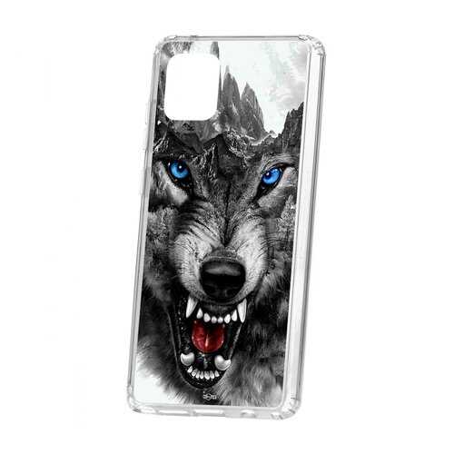 Чехол Samsung Galaxy Note 10 Lite Kruche Print Волк