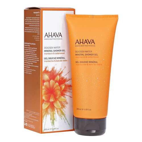 Гель для душа Ahava Deadsea Water Mandarin & Cedarwood 200 мл