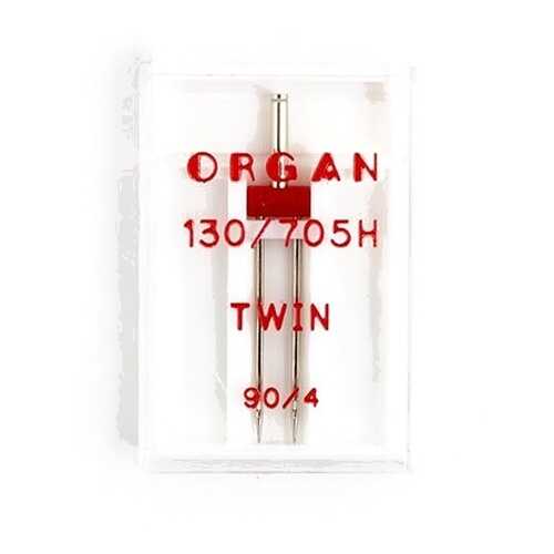 Иглы Organ двойные №90/4 для БШМ упак,1 игла