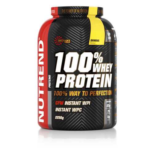 Протеин NUTREND 100% Whey Protein (2.3 кг) банан
