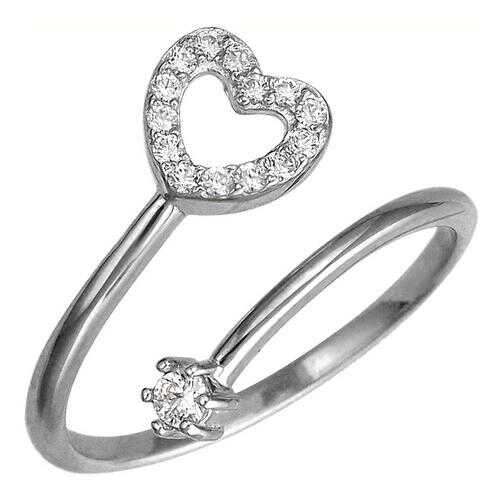 Кольцо женское Эстет 01К1512551 р.17