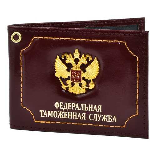 Обложка для удостоверения Федеральная таможенная служба Mashinokom ODD100 бордовая
