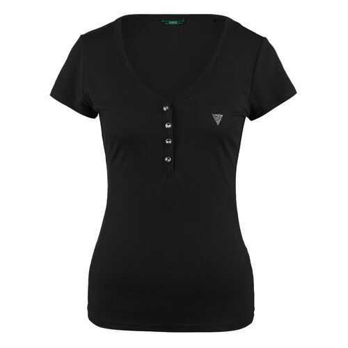 Футболка женская Guess W0YP76-K9VM0 черная M