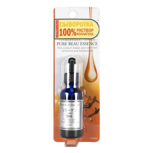 Сыворотка для лица Japan Gals Pure Beau Essence с коллагеном, 25 мл