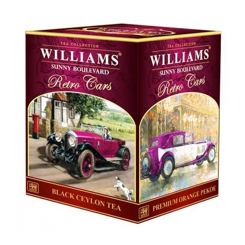 Чай Williams Sunny Boulevard черный 125г
