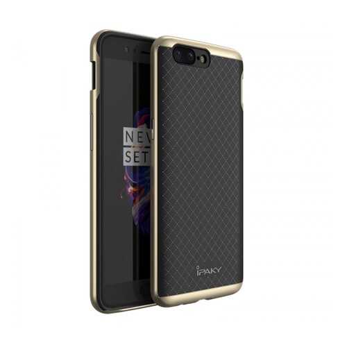 Чехол iPaky +PC для OnePlus 5 Black/Gold
