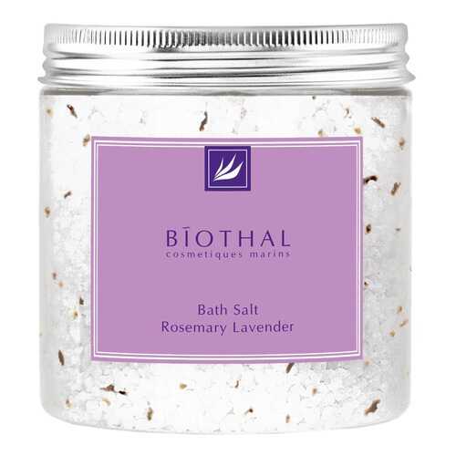 Соль для ванн Biothal Bath Salt Rosemary Lavender 500 мл
