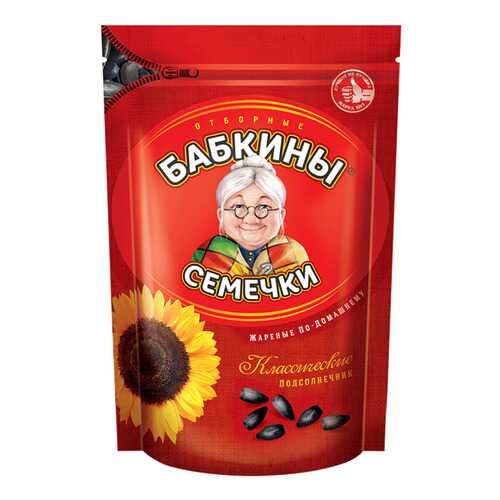 Семечки Бабкины жареные 300 г