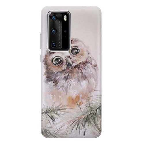 Чехол RE:PA для Huawei P40 Pro с принтом Совенок