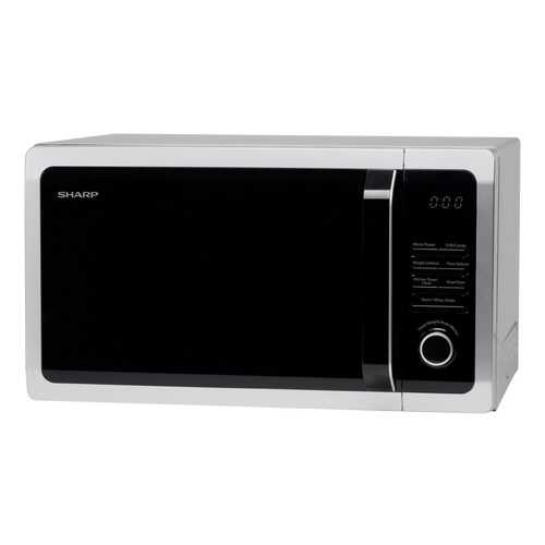 Микроволновая печь с грилем Sharp R-6852RSL silver