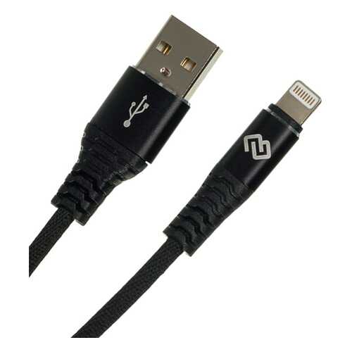 Кабель Digma USB A(m)-Lightning (m) 3м Black