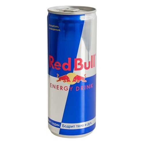 Напиток энергетический Red Bull жестяная банка 0.25 л