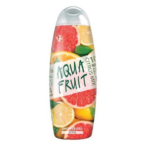 Гель для душа AQUAFRUIT citrus mix active 420 мл