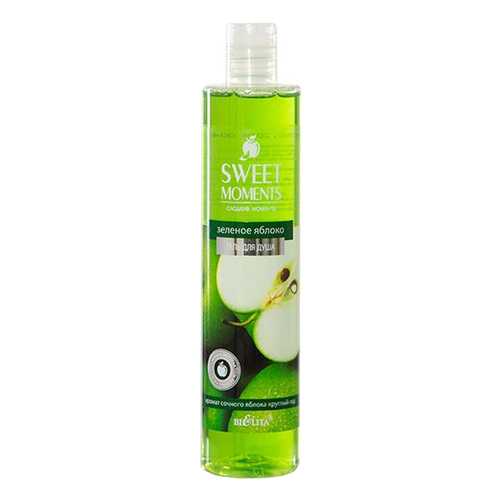 Гель для душа Белита Sweet moments Зеленое яблоко 345 мл