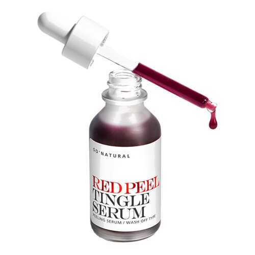 Сыворотка для лица So Natural Red Peel Tingle Serum