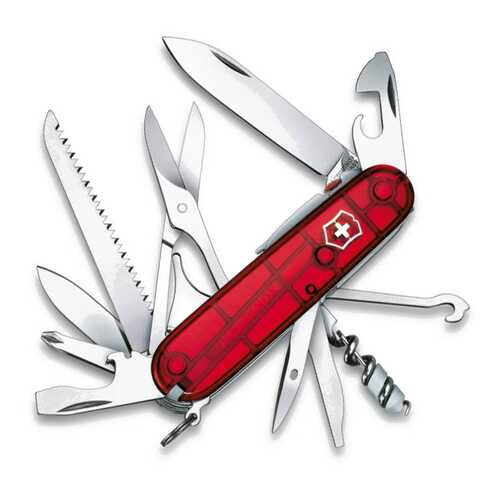 Мультитул Victorinox Huntsman Lite 1.7915.T 91 мм красный, 15 функций