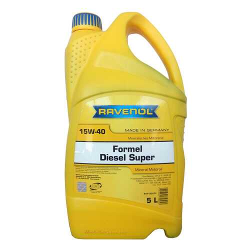 Моторное масло Ravenol Formel Super Diesel 15W-40 5л