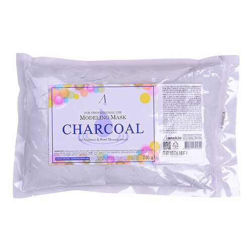 Маска для лица Anskin Charcoal Modeling Mask 240 г