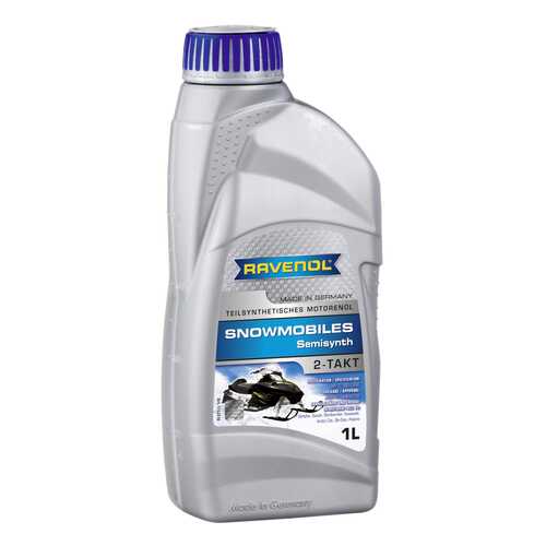 Моторное масло Ravenol Snowmobiles Teilsynth 2-Takt 5W-30 1л