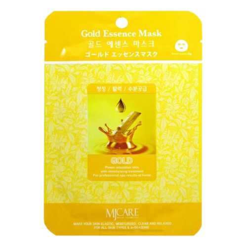 Маска для лица MJ CARE Gold Essence Mask 23 г