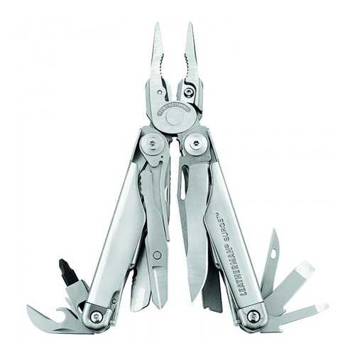Мультитул Leatherman Surge 830165 серебристый, 21 функций