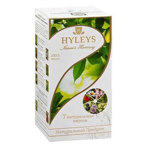 Чай Hyleys 7 вкусов ассорти байховый листовой 25 пакетиков