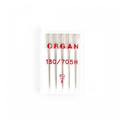 Иглы Organ универсальные №60 для БШМ упак,5 игл