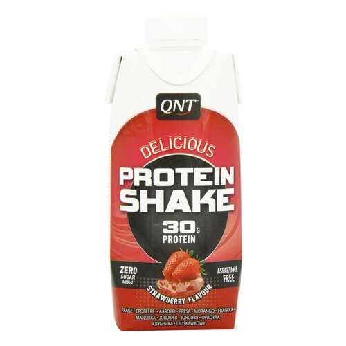 Белковый коктейль QNT Protein Shake 330 мл клубника