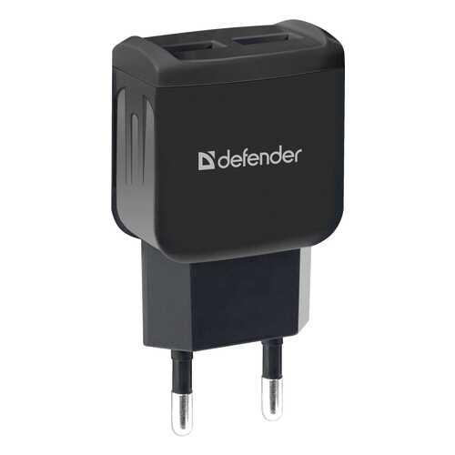 Сетевое зарядное устройство Defender UPC-23 2.1А 2USB Black