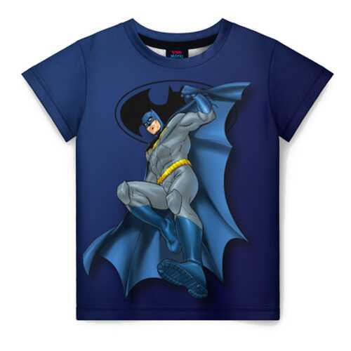 Детская футболка ВсеМайки 3D Batman, Justice League, размер 128