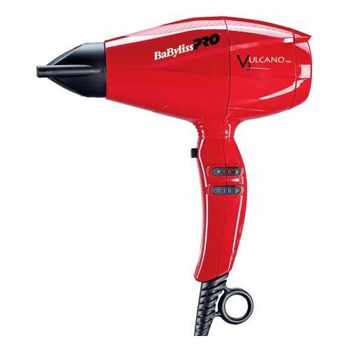 Фен Babyliss Pro Vulcano Ionic BAB6180IRE Red