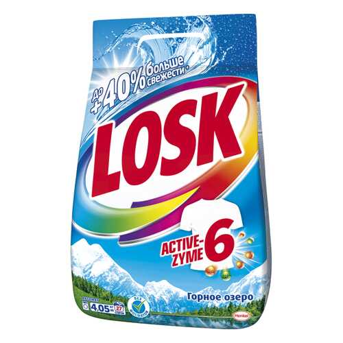 Стиральный порошок Losk горное озеро 4.05 кг