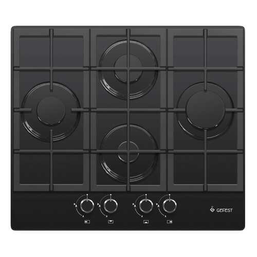 Встраиваемая варочная панель газовая GEFEST ПВГ 2231 К3 Black
