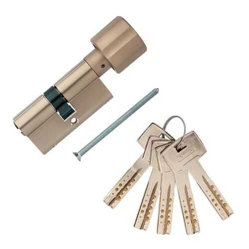Европрофильный цилиндр ABUS M12R430 ключ/вертушка 35-35 (70 мм) NI (5 key)